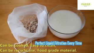 Lebensmitteltauglicher Nylon-Netzfilterbeutel für die Flüssigkeitsfiltration