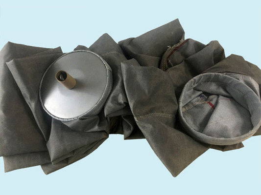 Qualität  Professional Fiberglass Filter Bag / Cement Dust Collector Bags Customized Size Fabrik