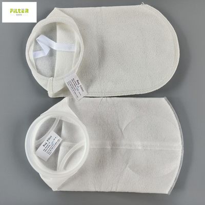 Polypropylen-Polyester 100 Mikrometer-Filtertüte mit heißer Schmelze/Nähgarn