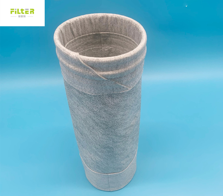 Disketten-Polyester-statische Antifiltertüte der Runden-550gsm für Zementfabrik