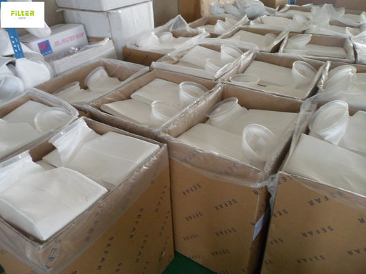 25 Mikrometer kundengebundene Nylonwasser-Filtrations-Tasche mit Plastikring