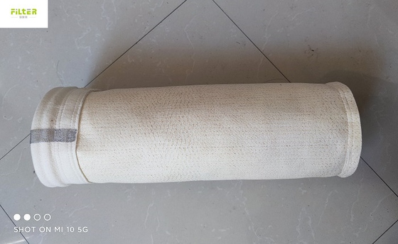 Filtertüte 550GSM Nomex mit Silikon-Kleber der hohen Temperatur