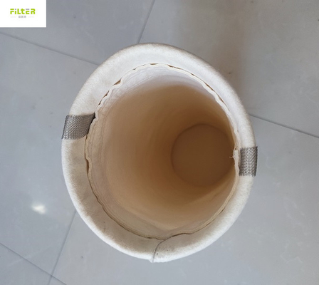 Filter-Ärmel 500GSM Aramid Nomex mit SS Ring And High Temperature Glue
