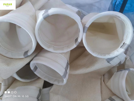 Kundengebundene Filter-Ärmel der hohen Temperatur 550GSM Nomex Aramid für Staub-Industrie