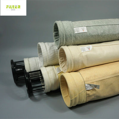 Fiberglas-Filtertaschen Custiomized Nomex Aramid PPS P84 Polyester-PTFE