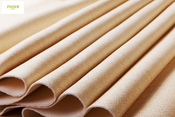 Staub-Filterstoff-Tasche Nomex Aramid der hohen Temperatur für Holzkohlen-Staub