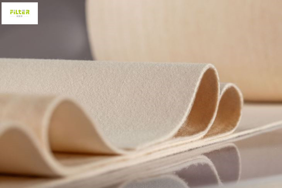Staub-Filterstoff-Tasche Nomex Aramid der hohen Temperatur für Holzkohlen-Staub