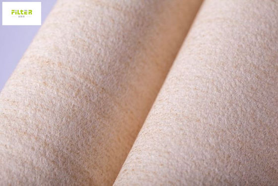 Staub-Filterstoff-Tasche Nomex Aramid der hohen Temperatur für Holzkohlen-Staub