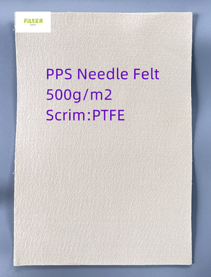 450gsm | Filterstoff 550gsm PPS für PPS-Filtertaschen