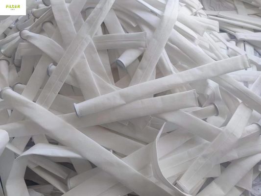 Industrielle nicht gesponnene Staub-Kollektor-Polypropylen-Filtertüte 450GSM