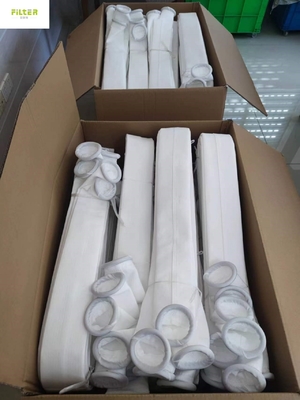Pp.-Polyester-Staub-Kollektor-Filtertüte-Nadel glaubte 450GSM - 550GSM