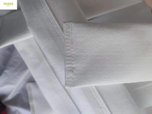 Pp.-Polyester-Staub-Kollektor-Filtertüte-Nadel glaubte 450GSM - 550GSM