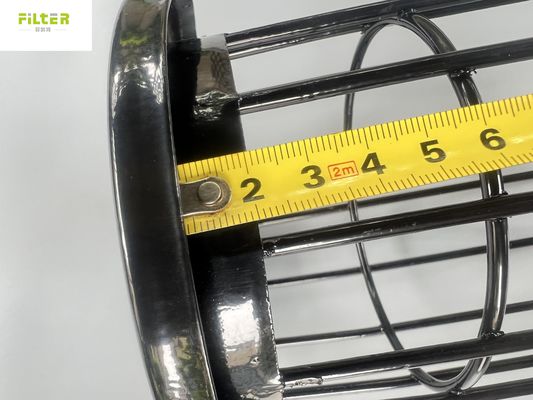 Filter-Käfig des Stahlwerk-SS304 zusammengebracht mit PTFE-Filtertüte