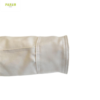 830GSM angepasste Glasfaserfiltertüte für die Hochtemperaturfiltration