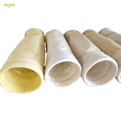 Polyester-Aramid-PPS-Staubsammler Filtertüten Nichtgewebtes Nadelfelt