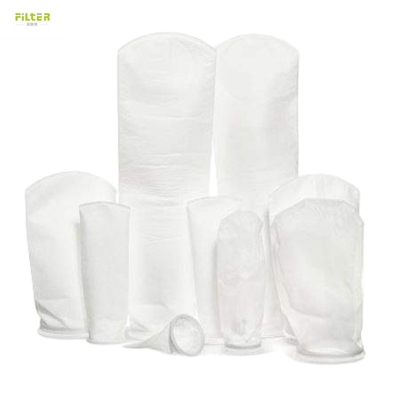 Geknitte / geschweißte Flüssigkeitsfiltertüte mit 0,5-300 Mikronen PE / PP / NMO / PTFE