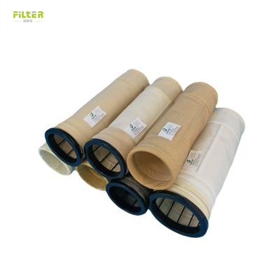 Industrie-P84 Nomex PPS PTFE Filterbeutel für Zementanlagen