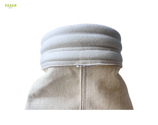 450 g/m²~550 g/m² Nomex PTFFE Membranfilterbeutel für Zementwerke