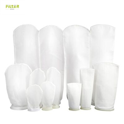 Langlebiger Flüssigkeitsfilter aus Nylon-Polyester und Polypropylen mit glattem Filament und ohne Materialabfall für die Flüssigkeitsfiltration