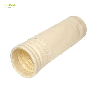 Industrial Dust Collector Filter Bags 100% Nomex Scrim Nomex Filter Bag