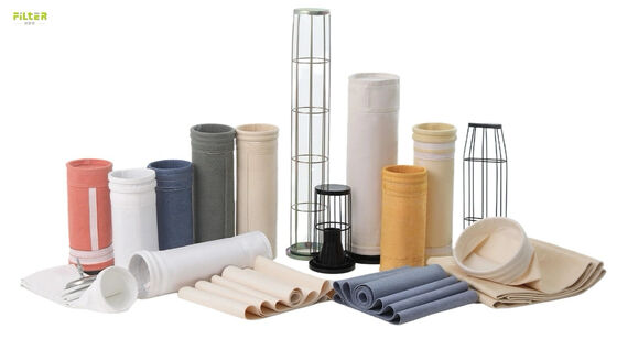 Industrie-Nomex-PTFE-Filterbeutel mit überlegener Luftdurchlässigkeit und Beständigkeit gegen Abrasionssäure und Alkali zur Staubfiltration