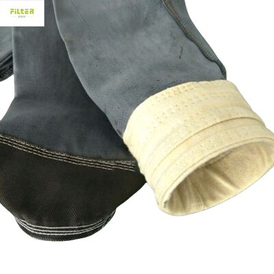 Hochleistungs-PPS-Filterbeutel mit Glasfasergewebe und PTFE-Tauchbehandlung für die Staubfiltration in Industrieanlagen