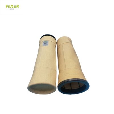 Hochtemperatur-Filterbeutel Polyester Nomex PTFE PPS P84 Glasfaser Industriefilz für Staubabscheidung Zement Kohlebergwerk Stahlwerk