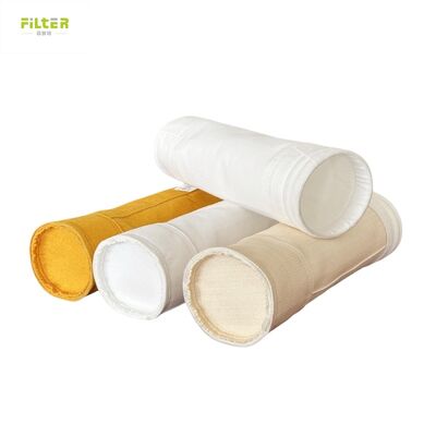 Aramid PTFE Polyester PPS Filterbeutel für Rauchgasfiltration