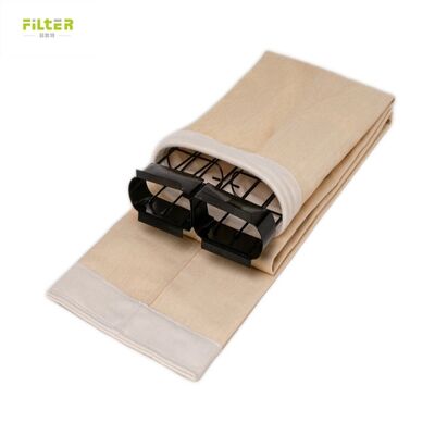 Aramid PTFE Polyester PPS Filterbeutel für Rauchgasfiltration