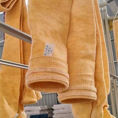 Langlebigkeit P84 Aramid Polyester PPS PTFE Filterbeutel für Stahlwerke