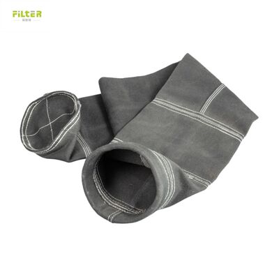 Industrielle Hochtemperaturfiltertüten aus Nadelgeprüftem Polyesterfilz mit verstärktem Boden zur Staubentnahme
