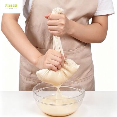 Naylon-Filtertüten für Lebensmittel,Wiederverwendbare Feinmaschensiebertüte für Babynahrungspurée,Frucht-Gemüsesäftefilter