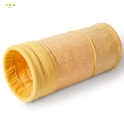 Industrial bag filter PPS Aramid PTFE sock for dust removal