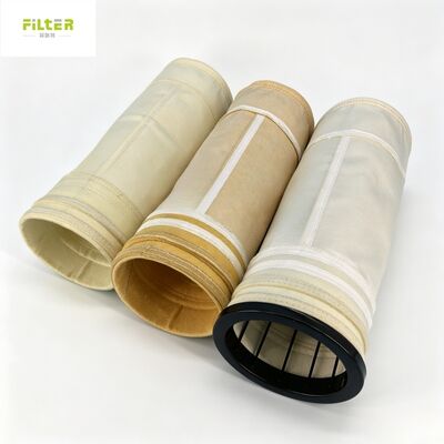 Säurebeständige Glasfaserfiltertüte zur Filtration von Rauchgasen in Zementöfen