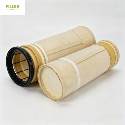 Hochleistungs-Staubfilterbeutel für Schlauchfilteranlagen. PPS säurebeständig, Aramid hochtemperaturbeständig & verschleißfest, Glasfaser für Rauchgas bei extremen Temperaturen.