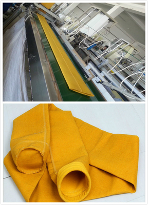 550GSM der Zementfabrik-P84 Membran-Widerstand der Filtertüte-PTFE zur Säure