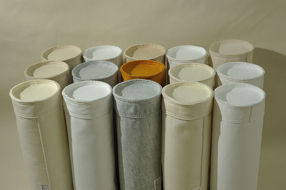 Hochfestes kundenspezifisches Polyester oil&water Abwehrmittel und antistatischer Staub-Kollektor bauscht sich für Zement-Bergwerk-Eisen-Nahrung