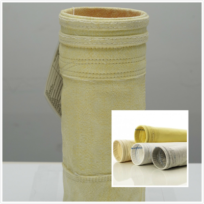 Filtertüten der hohen Temperatur 800GSM/Fiberglas-Filtertüte der Taschen-FMS