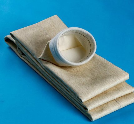 Aramid-Filtertüte 450GSM~550GSM der hohen Temperatur für Zementfabrik