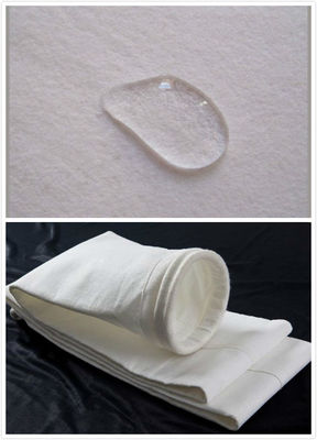 Öl und Wasser abweisende Polyester-Filtertüte 450GSM~550GSM für Stahlwerk