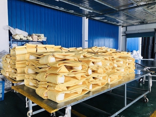 Filtertüte 550gsm Arcylic für Zementfabrik-hoch alkalisches beständiges