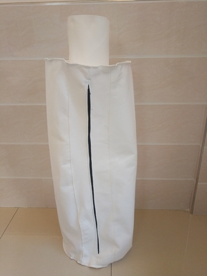 Kundengebundenes weißes Polyester-Filter-Ba, Wasserbehandlungs-Staub-Filtertüte