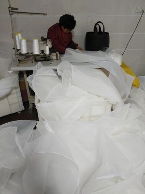 1/0.5/5/200 weißes Mikrometer-Filtertüte/Industrie pp. PET flüssige Filtertüte