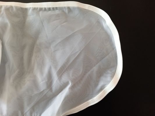 Runder Nylon-Mesh Liquid Filter Bag 300 Mikrometer mit Plastikring
