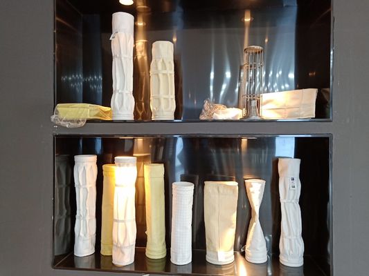 Gefaltete Filtertüte Polyester PPSs Nomex P84 Stern für aufgehobenen Staub-Kollektor