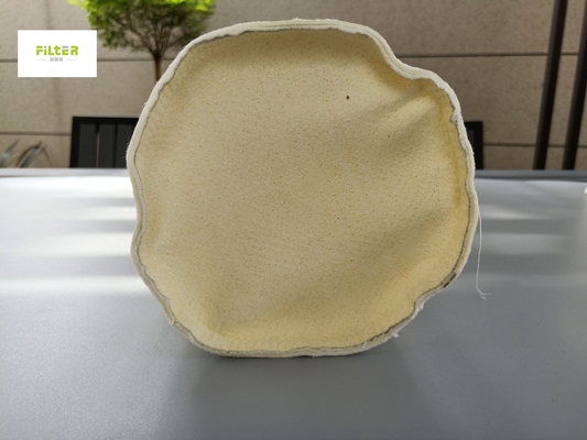 Anti- Alkali-Luftfilter-Tasche Acryl-Nomex-Fiberglas-Kalandern