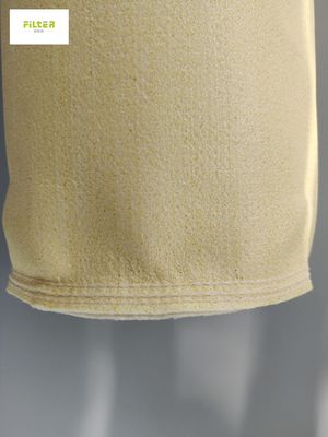 Saures Antialkali-bauscht sich Acrylfiberglas-Gewebefilter für Staub-Kollektor