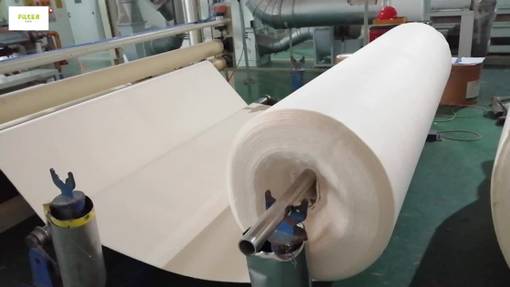 Arcylic-Nadel-Filz-Filterstoff 550GSM für industrielle Beutelfilter-Antiabnutzung