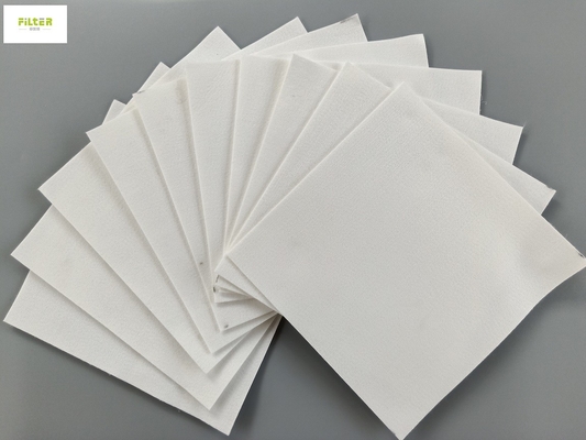 Glaubte nichtgewebte Nadel 550GSM saurer Antigröße 130mmX2500mm des Filtertüte-Polyester