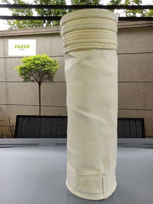 Filtertüte der Fiberglas-hohen Temperatur für Zementfabrik-Stahlwerk